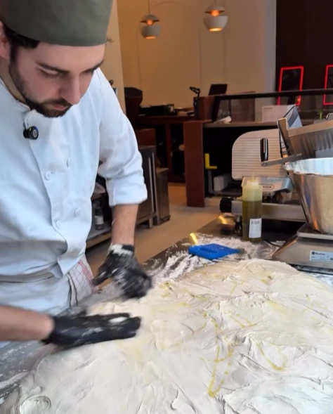 Dagelijks ambachtelijke focaccia